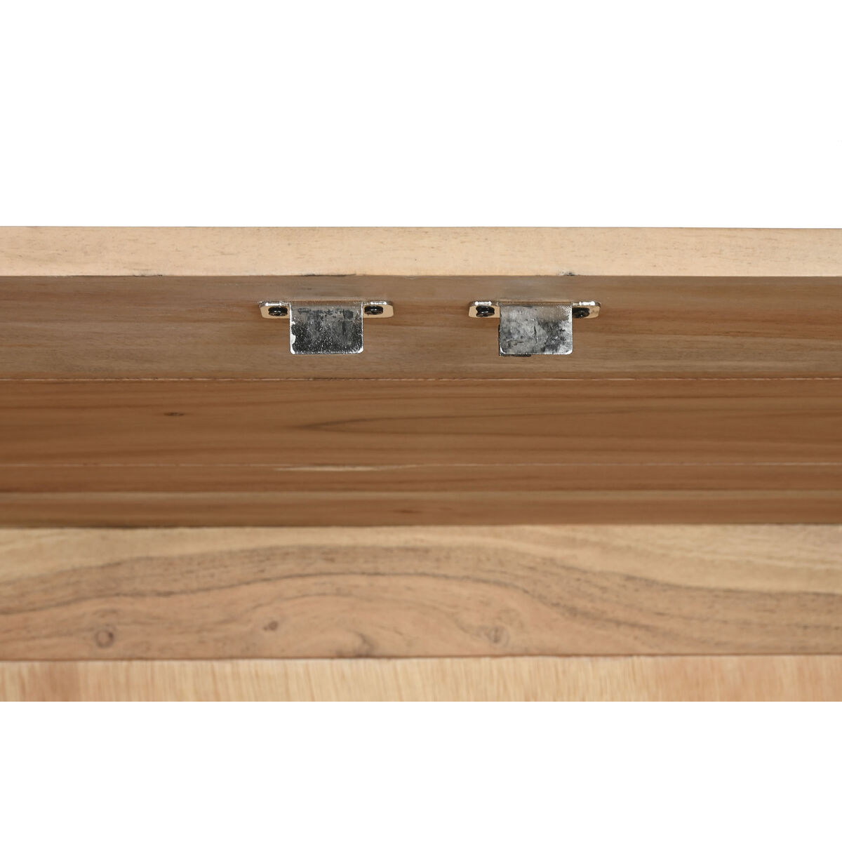 Anrichte Home ESPRIT Braun Metall Akazienholz 90 x 40 x 161 cm